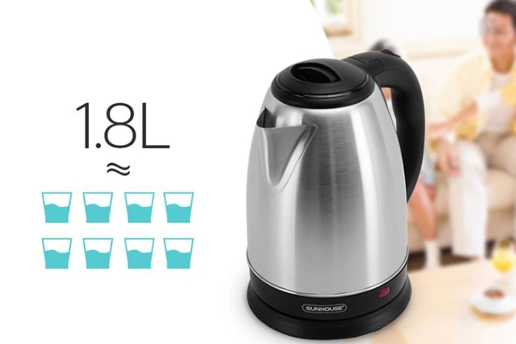 Bình đun siêu tốc Sunhouse 1.8 lít SHD1182