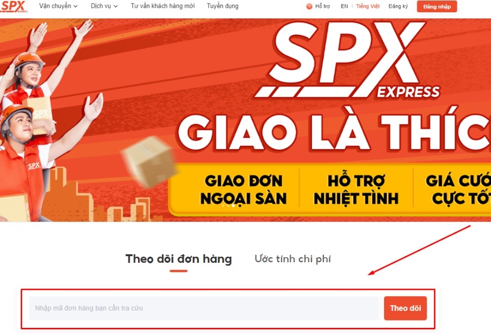 Có thể kiểm tra tình trạng đơn hàng thông qua Website chính thức của Shopee