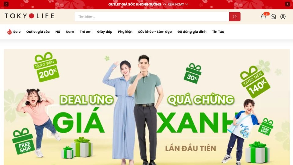 Đa dạng các loại sản phẩm