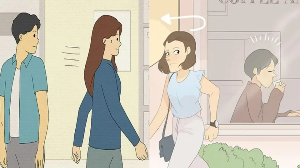 Hạn chế tối đa tiếp xúc với crush