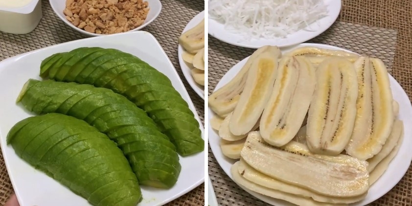 cách làm kem bơ chuối - Ảnh 3