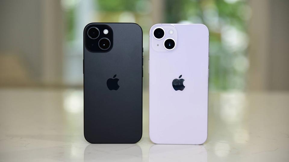 iPhone 14 và iPhone 15