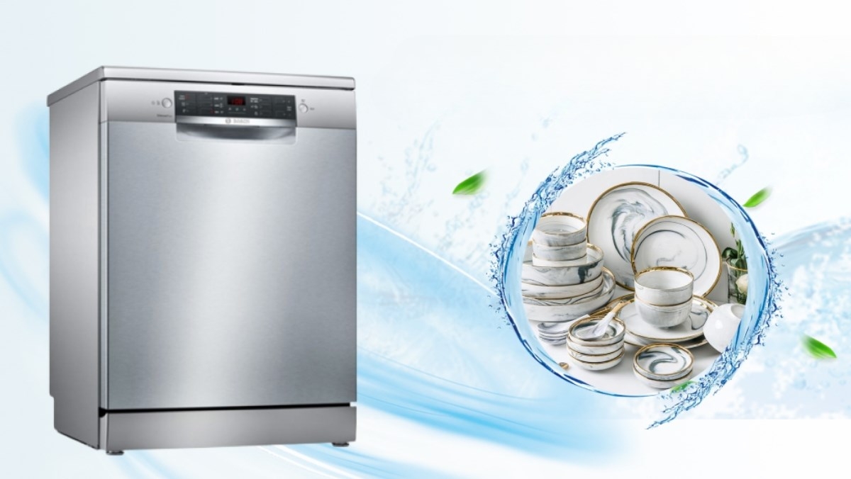 Kiểm tra máy rửa bát Bosch chính hãng thông qua tem chống giả