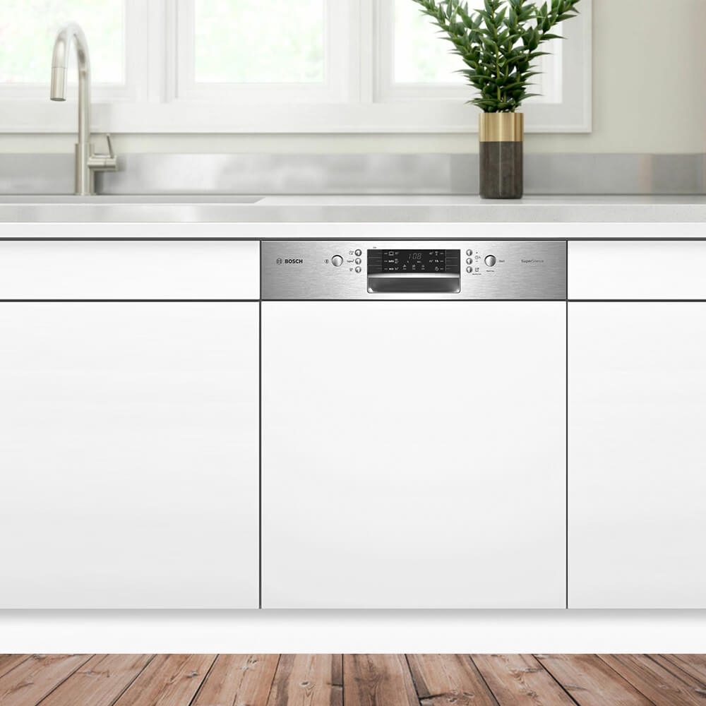 Kiểm tra máy rửa bát Bosch qua vỏ hộp