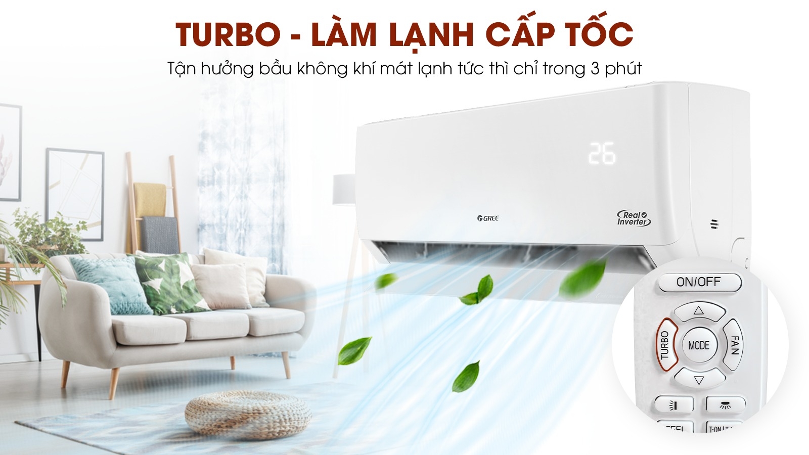 các chế độ điều hoà Gree (ảnh 4)