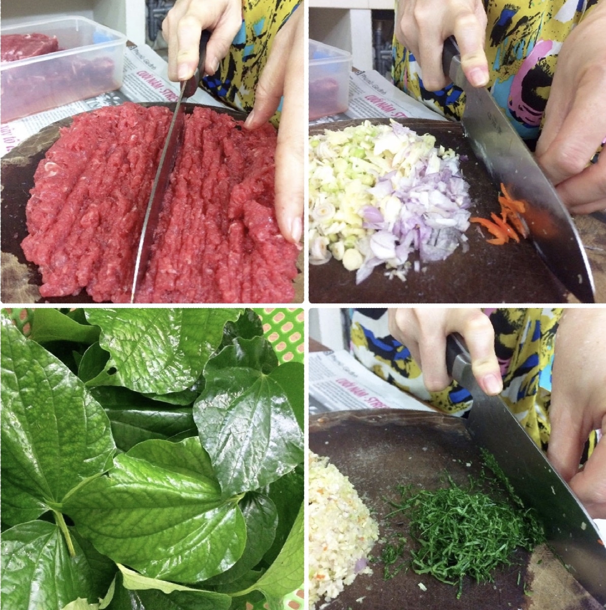 cách làm bò lá lốt - hình 2