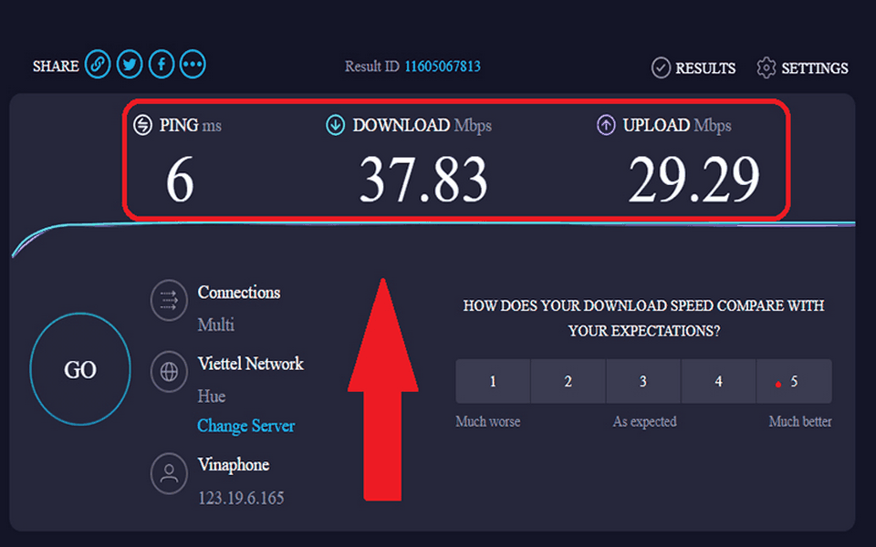Điều kiện tăng tốc độ tải file