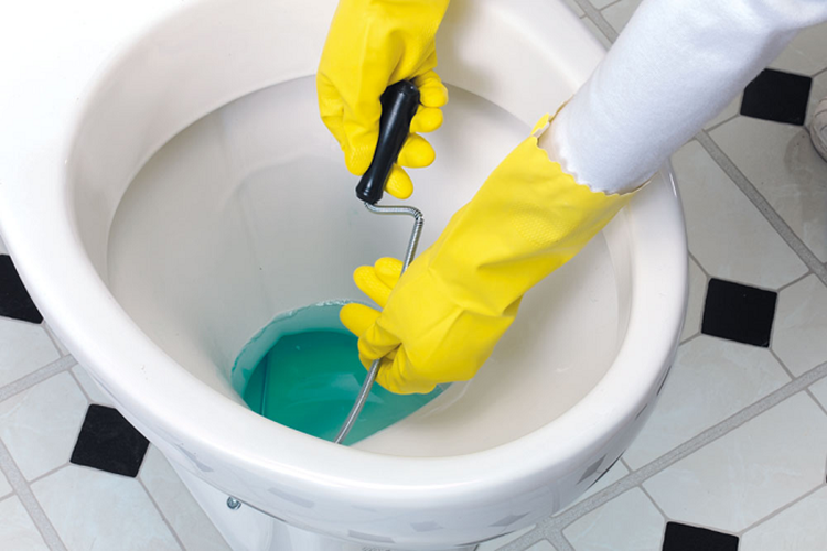 Cách thông bồn cầu bị tắc vật cứng nhanh chóng và dễ thực hiện ngay tại nhà - Hình 3