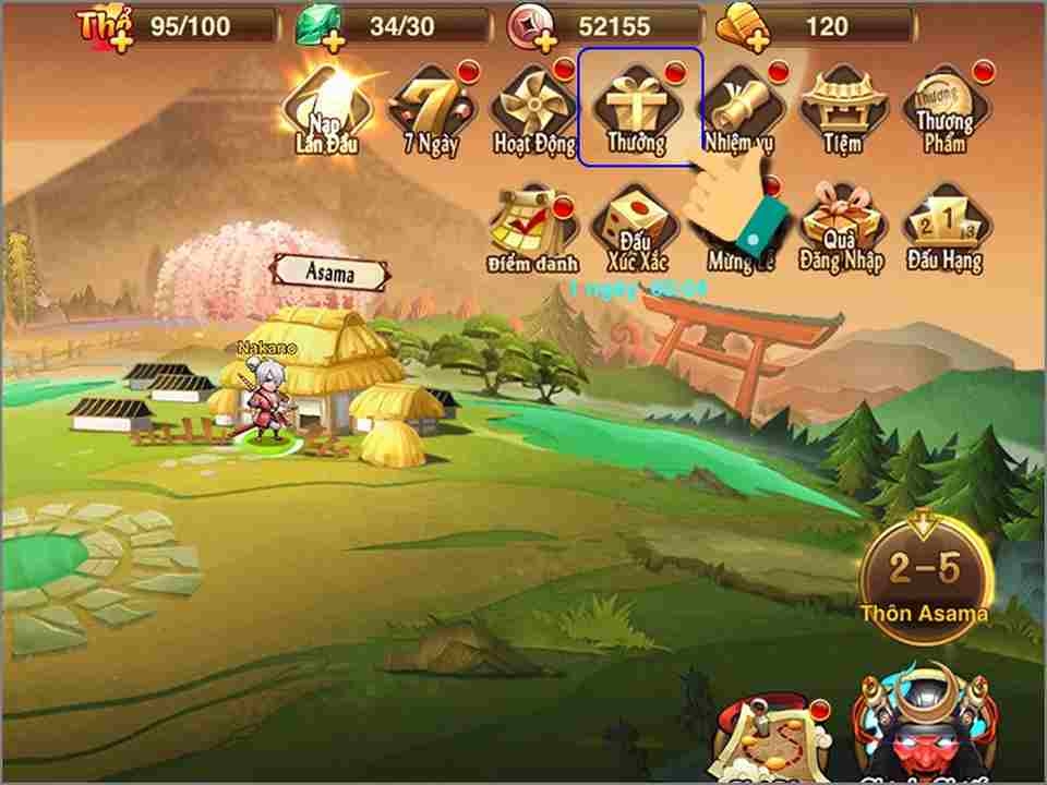 Cập nhật nhiều loại mã thưởng