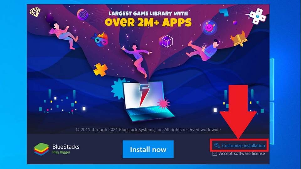 Điều chỉnh tệp chứa game