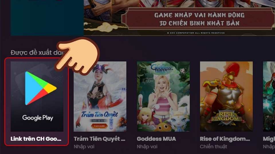 Theo dõi giao diện chơi game trực tuyến