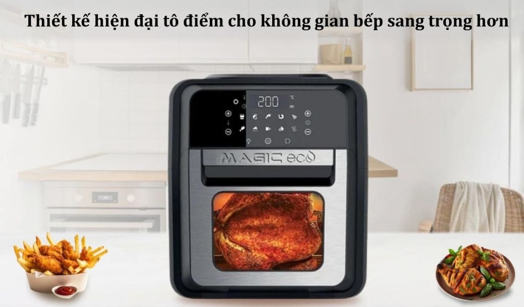 Nồi chiên không dầu cửa ngang tốt nhất 2024 giúp chế biến thức ăn nhanh chóng, tiện lợi 1