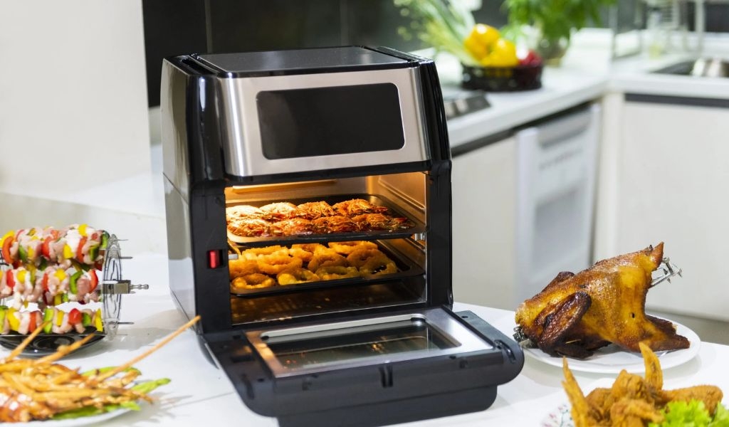 Nồi chiên không dầu cửa ngang tốt nhất 2024 giúp chế biến thức ăn nhanh chóng, tiện lợi 3