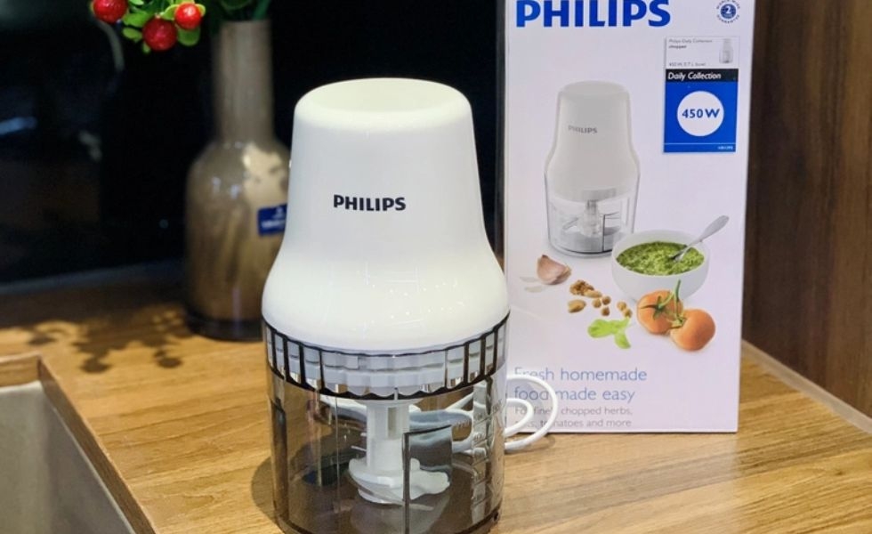 Máy xay thịt mini Philips HR1393/00