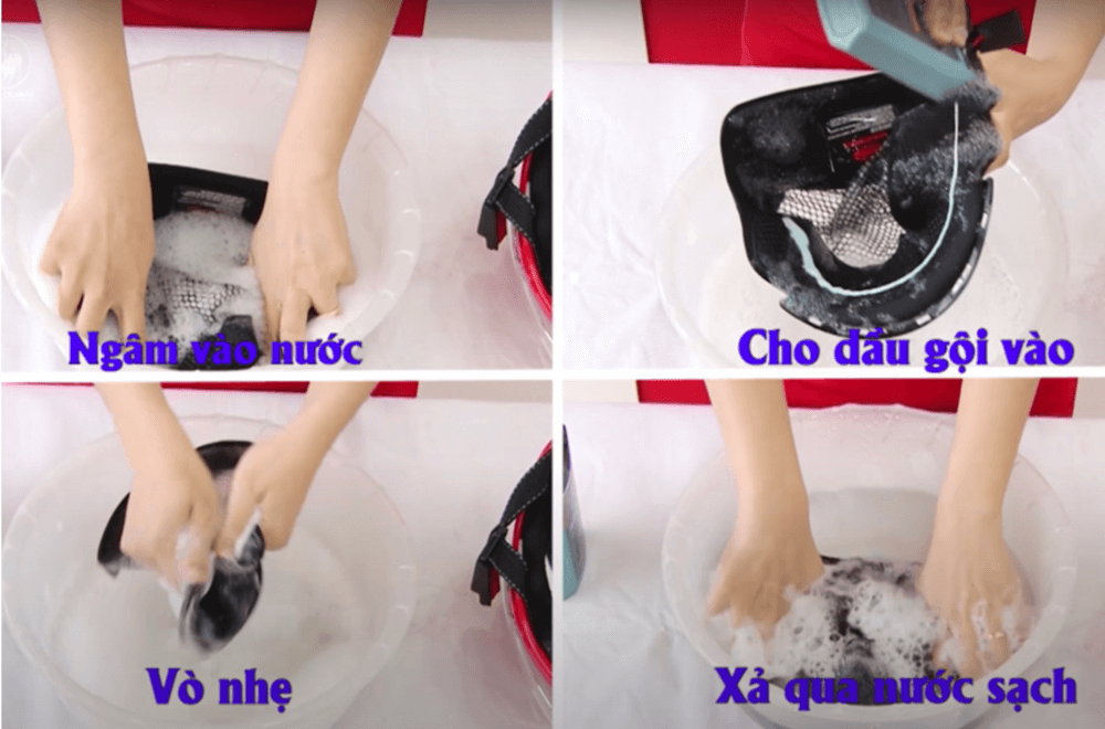 Cách giặt mũ bảo hiểm (ảnh 4)