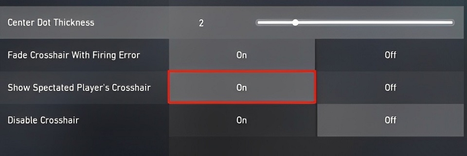 Crosshair Valorant 11