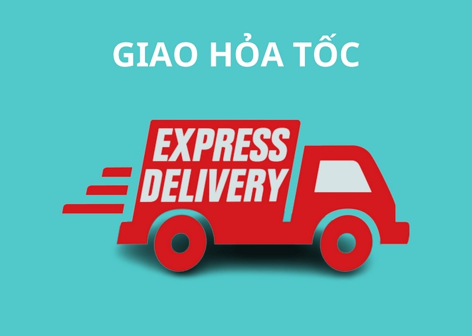 Giao hàng hỏa tốc trên Lazada