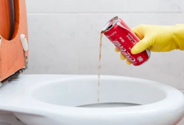 cách tẩy bồn cầu bị ố vàng lâu ngày 6