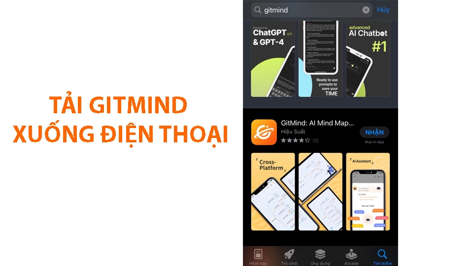 Tải GitMind từ cửa hàng ứng dụng