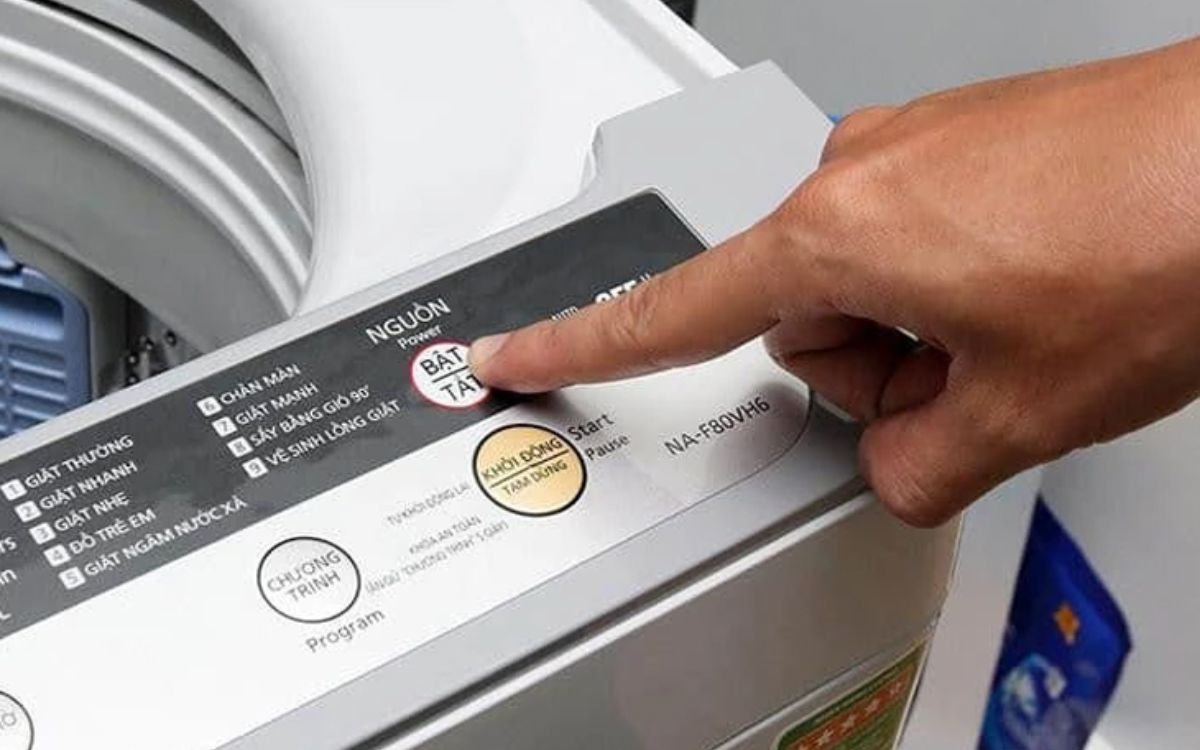 Cách vệ sinh máy giặt Panasonic (ảnh 1)