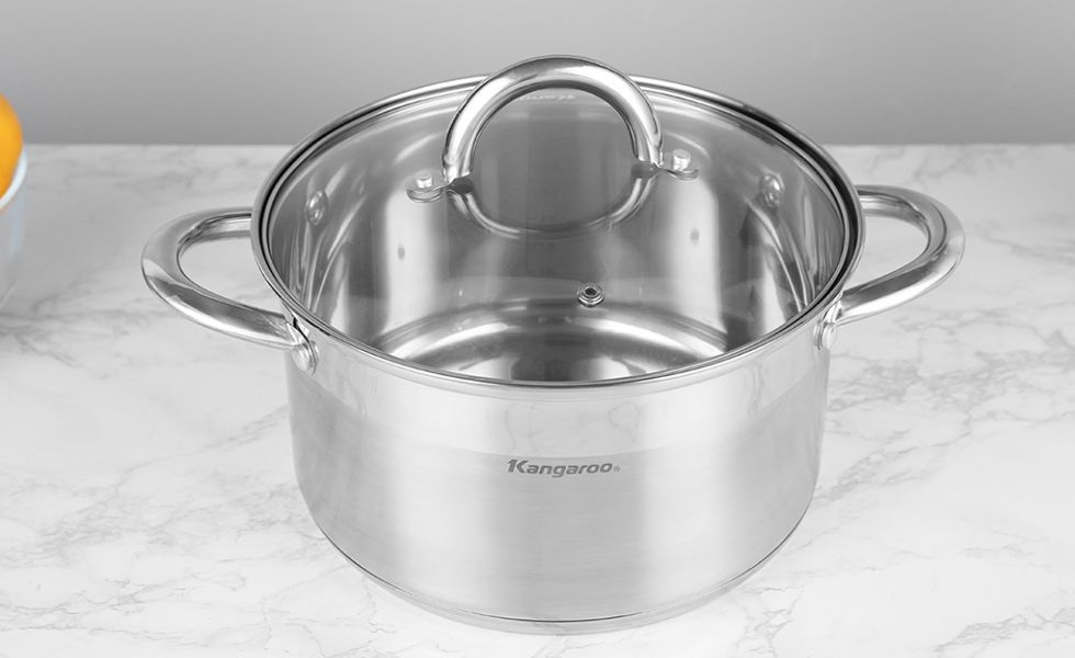 Nồi inox Kangaroo size 24 KG876