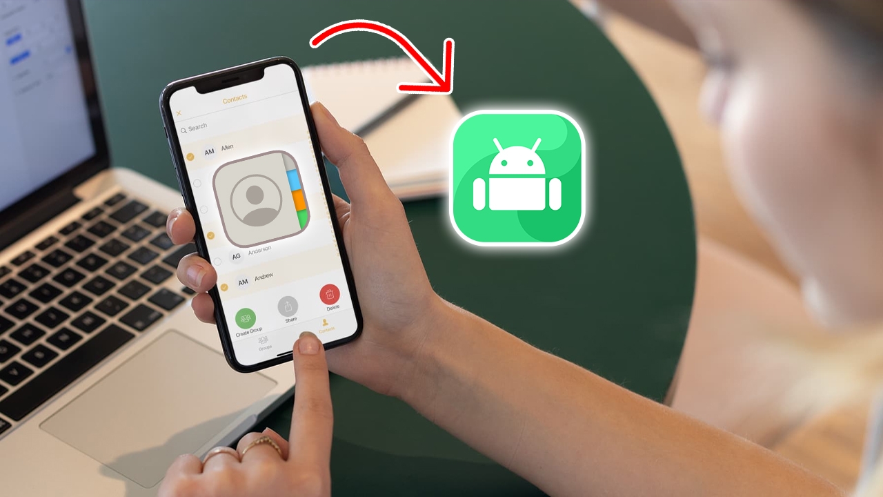 chuyển danh bạ từ iPhone sang Samsung - hình 1