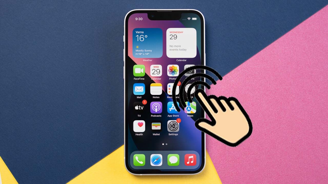 cách mở nút home trên iphone 13 pro max  2