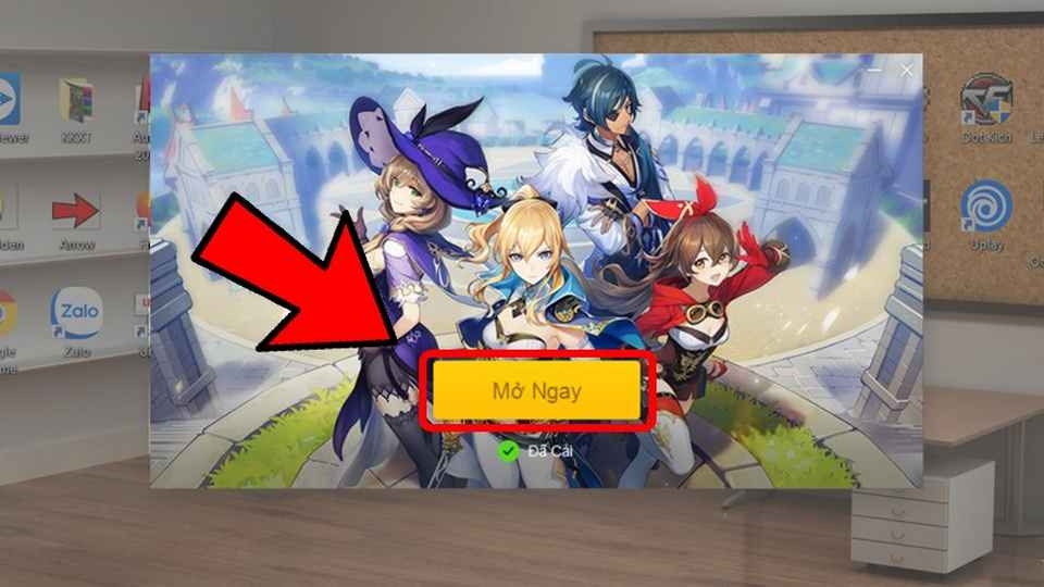 Tiếp tục cài đặt game hiệu quả 
