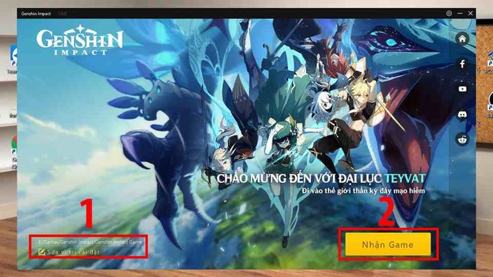 Nhiều hoạt động nhận game 