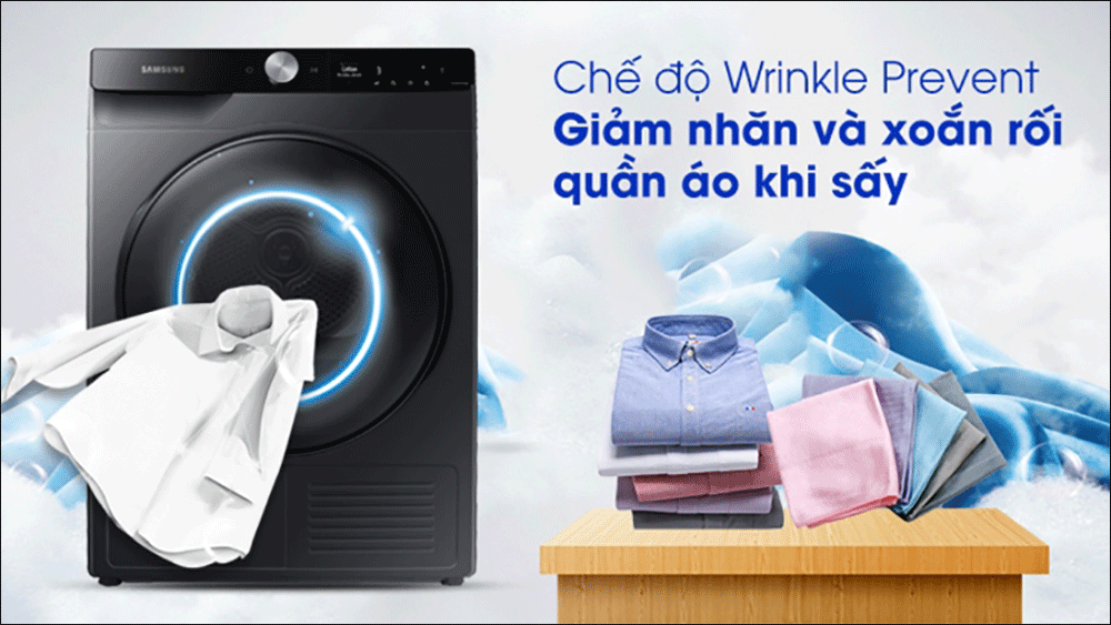 chế độ Wrinkle Prevent