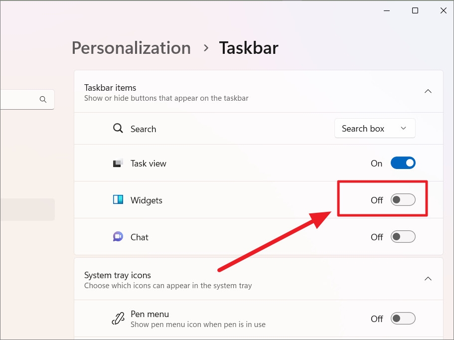 Tắt Widget Win 11 - hinh 20