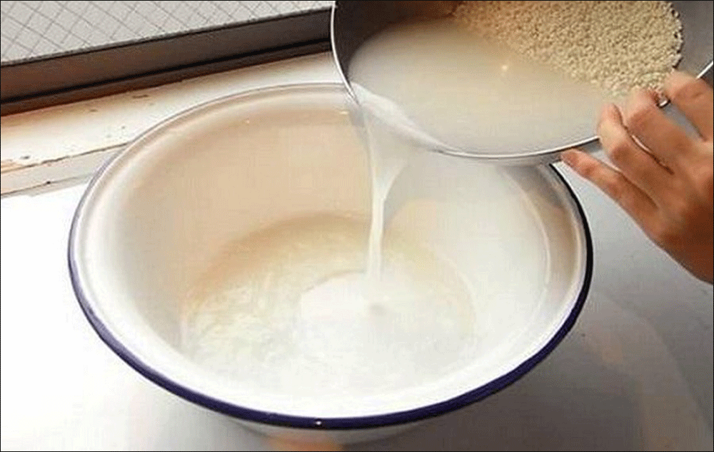 Tẩy trắng quần áo bằng nước vo gạo