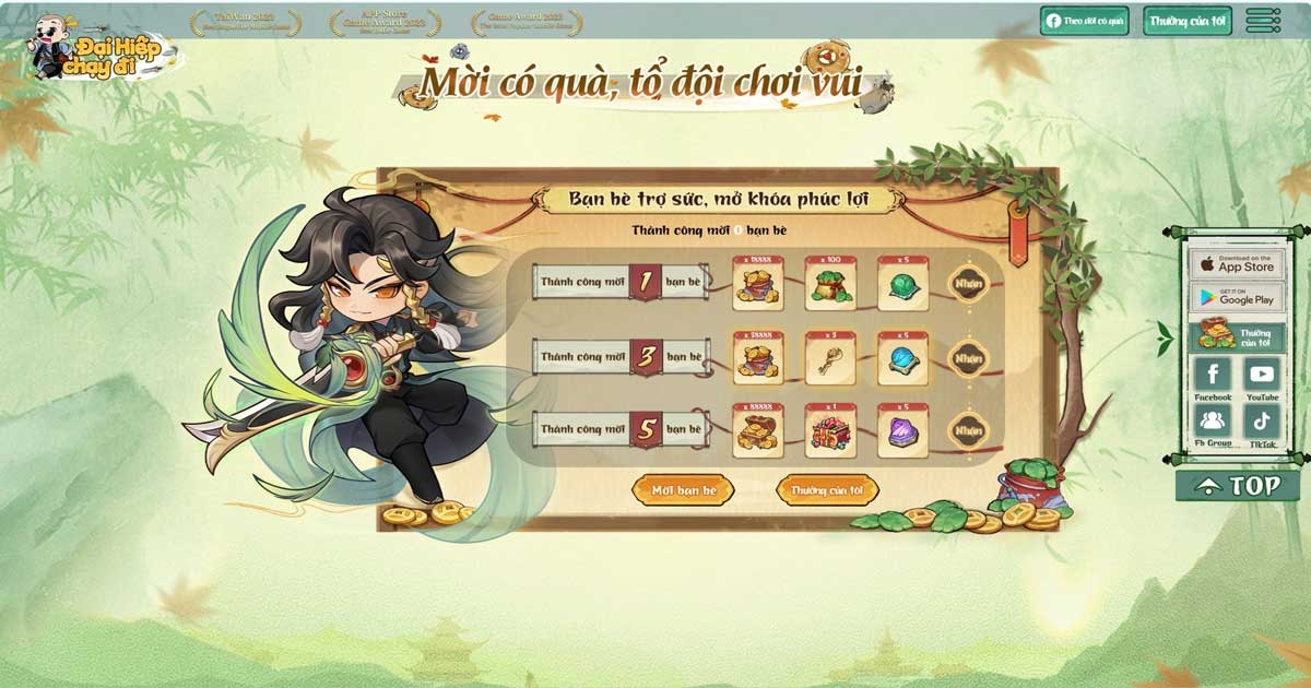 chạy - Đại Hiệp Chạy Đi - Game roguelike mobile mang đến trải nghiệm nhập vai kiếm hiệp kỳ thú Dai-hiep-chay-di-5