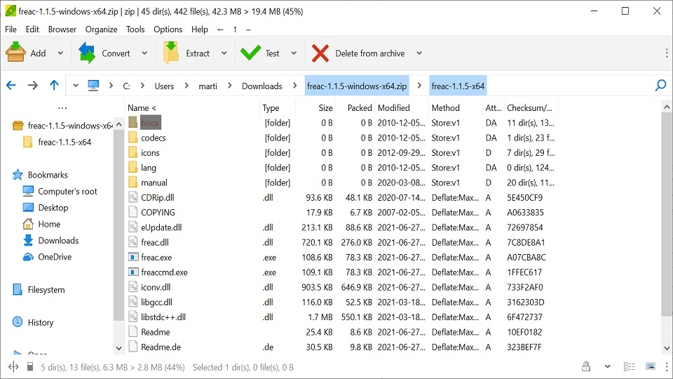PeaZip là một trình quản lý tệp tin đa chức năng trên hệ điều hành của bạn