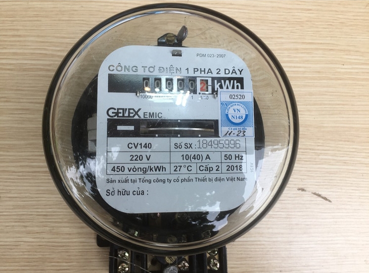 Cách xem công tơ điện (ảnh 2)