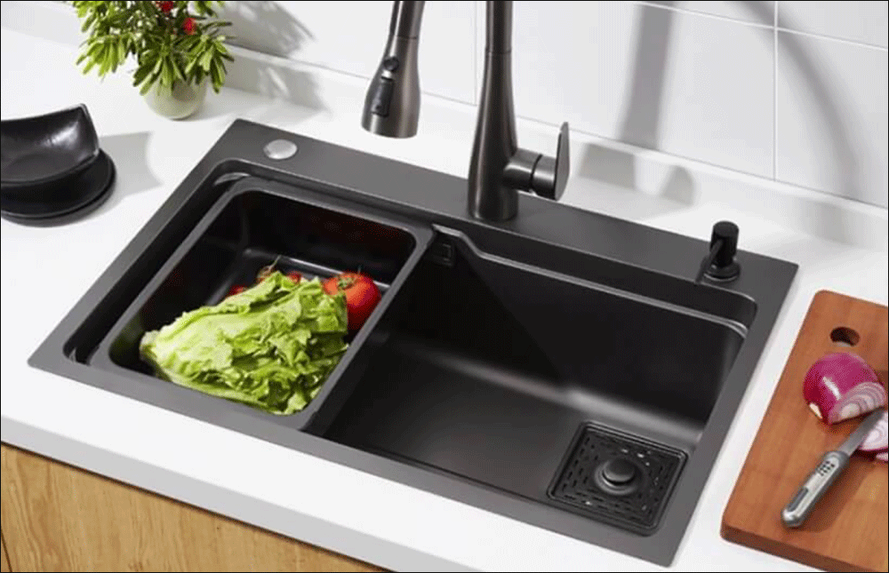 Kích thước bồn rửa chén 2 hố