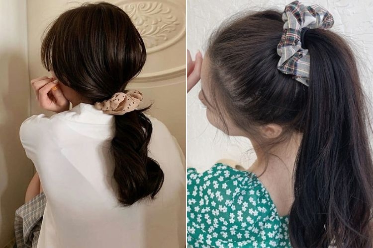 cách buộc tóc đuôi ngựa đẹp, trẻ trung và năng động - hình 5