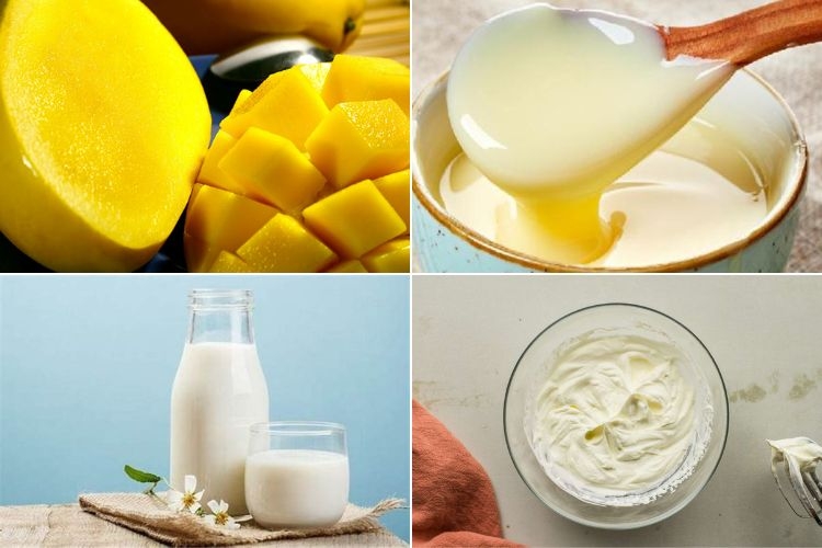 Cách làm sinh tố xoài với sữa đặc thơm ngon, sánh mịn tại nhà - hình 1