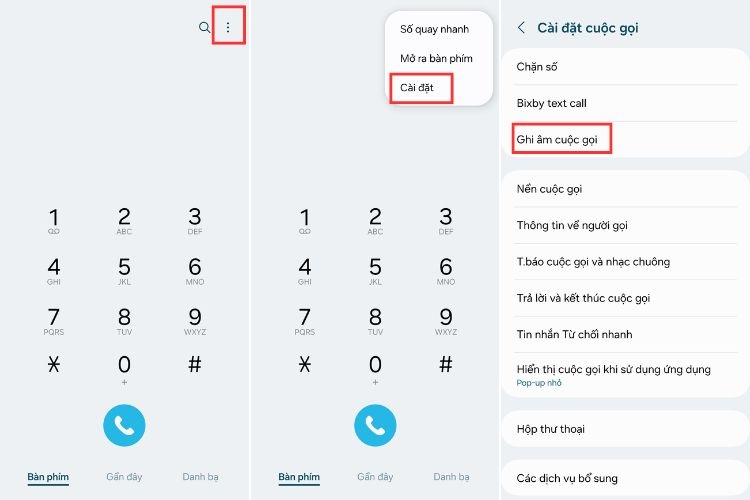 Cách mở ghi âm trên Samsung đơn giản nhất 4s