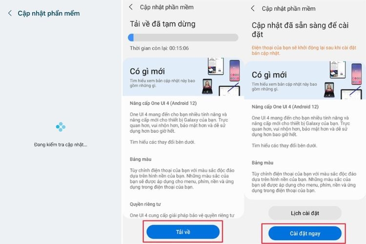 Hướng dẫn cập nhật phần mềm Samsung mới nhất