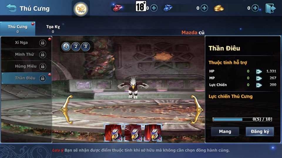 Nhiều loại thú cưng khác nhau
