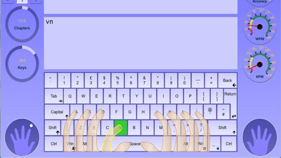 Kiran's Typing Tutor: Phần mềm luyện gõ phím dành cho học sinh