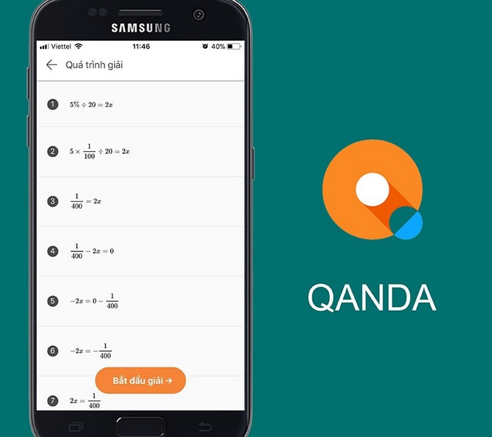 QANDA - App giải bài tập toán cao cấp thông qua hình ảnh