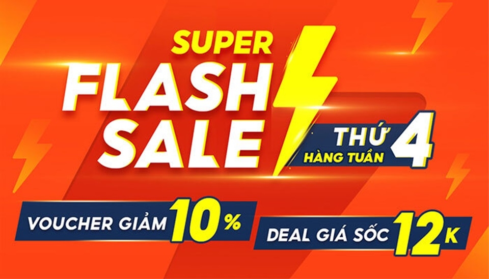 Vào các đợt Flash Sale thời gian giao hàng thường kéo dài hơn bình thường