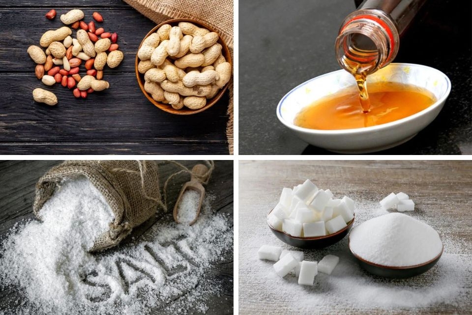 Cách rim lạc ngon 1