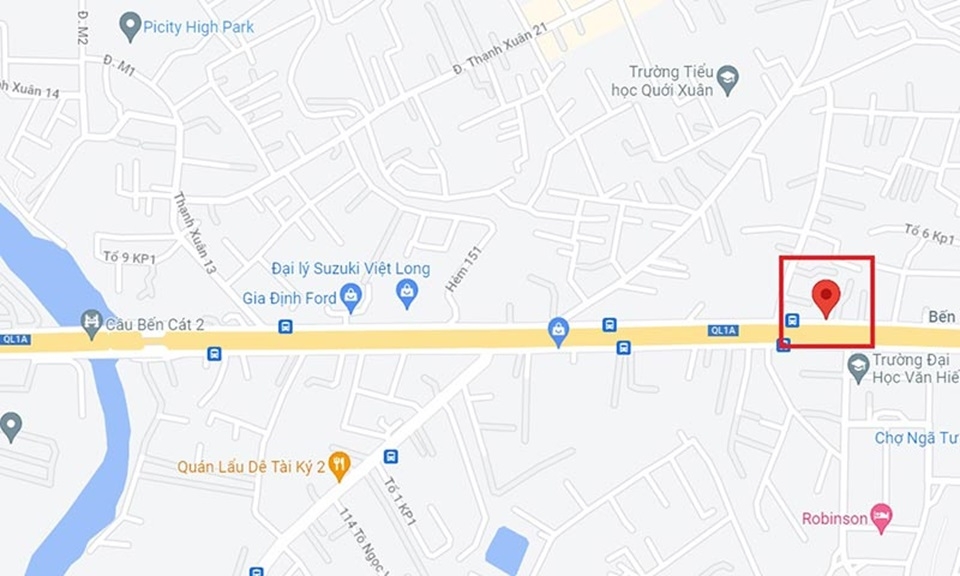 Vị trí của kho 50-HCM D12 lmhub trên bản đồ