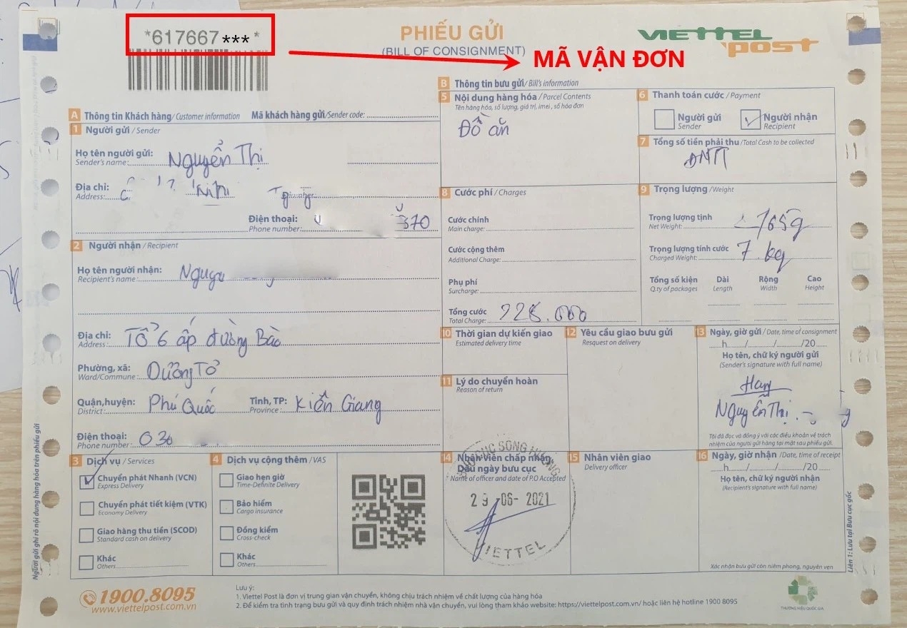 Viettel Post giao hàng bao lâu? 2