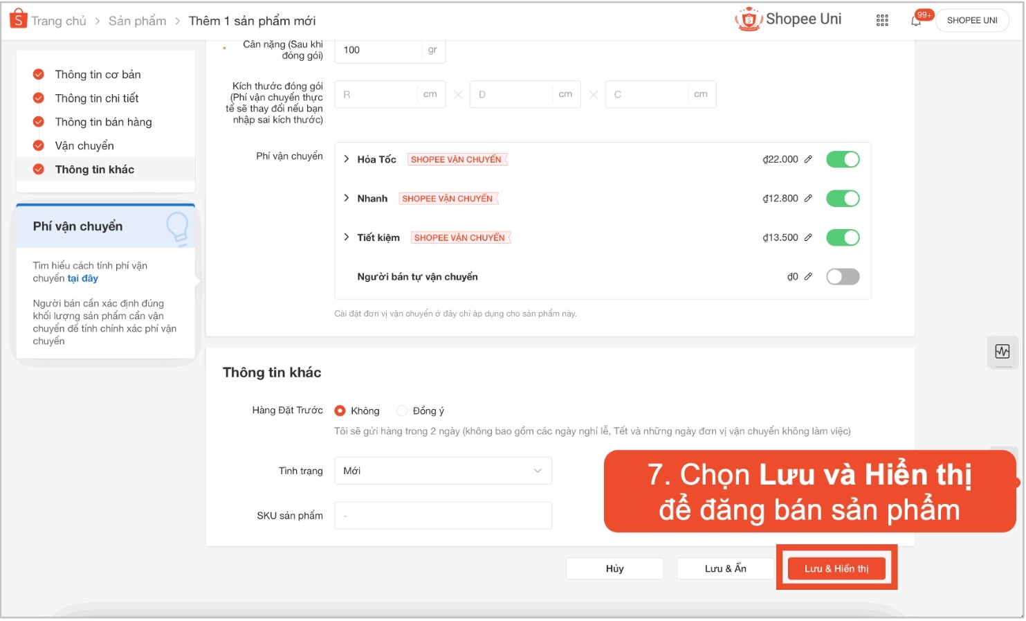Cách mở cửa hàng trên Shopee cho người mới bắt đầu siêu đơn giản, nhanh chóng 7