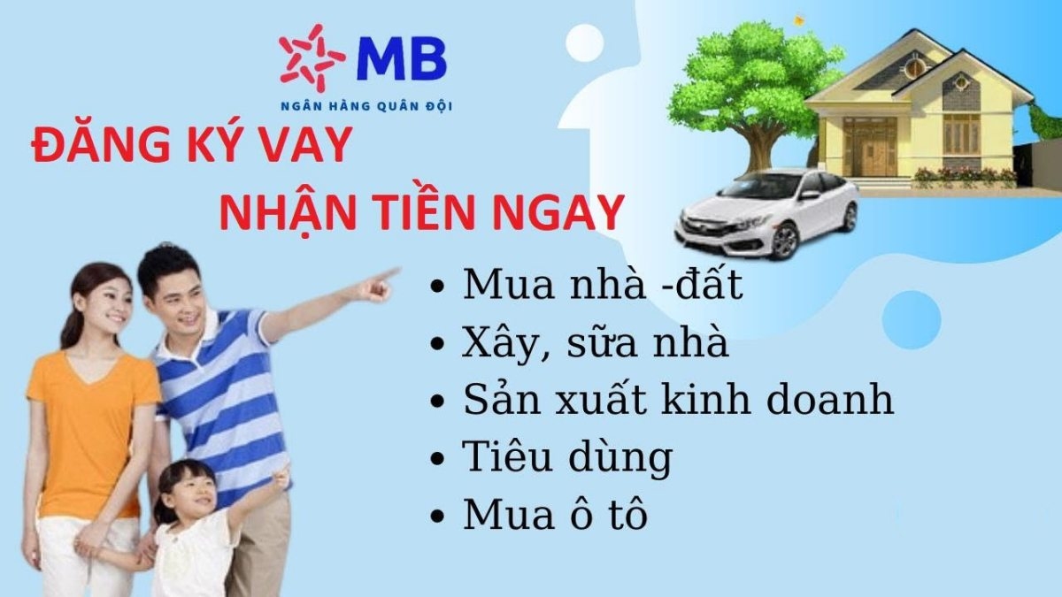 cách vay tiền trên app MB Bank 1