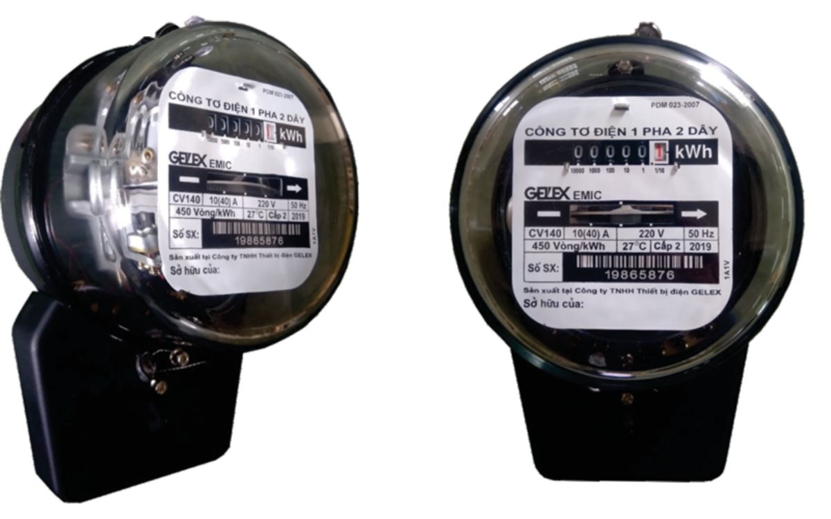 Công tơ điện 1 pha (ảnh 2)